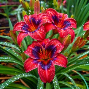 Лилейник Солар Вин купить по цене от 329р. в интернет-магазине «Посадика» с доставкой почтой в в Избербаше и по всей России – [изображение №1].